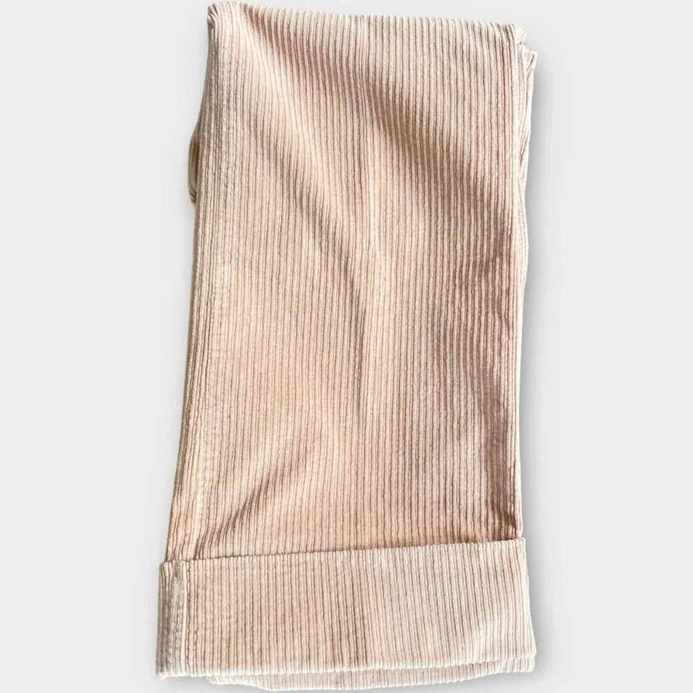 NWT 7 For All Mankind Corduroy Easy Trouser In Cameo Rose, size 28 - Picture 4 of 11